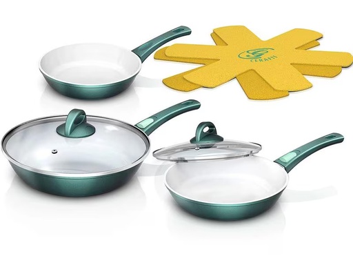 [90328476 1652078] Genius Pfannen-Set Genius Cerafit Fusion 20 cm/24 cm/28 cm