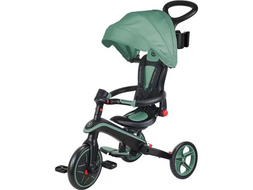 [90328579 1662785] GLOBBER Trike Explorer Foldable 4 in 1, Olivgrün