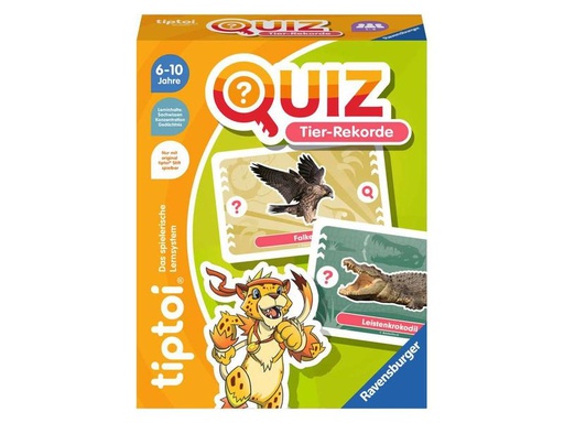 [90328625 1653431] tiptoi Spiel Quiz Tier-Rekorde