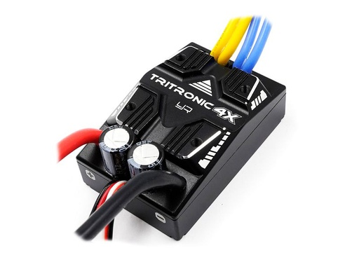 [90328640 1666083] Yeah Racing Brushed Regler Tritronic 4X 120A 2-6S, Dual-Motor