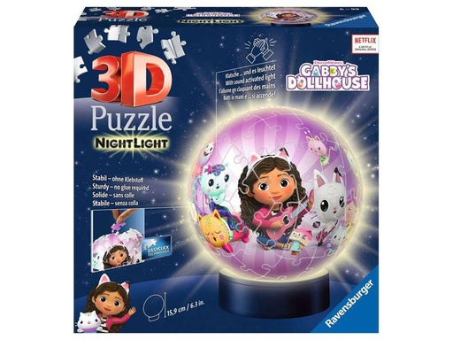 [90328648 1653392] Ravensburger 3D Puzzle Nachlicht Gabby's Dollhouse