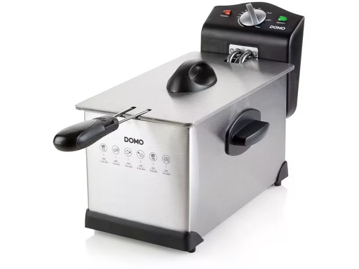 [90328690 1664500] Domo Fritteuse DO514FR 3 l, Silber