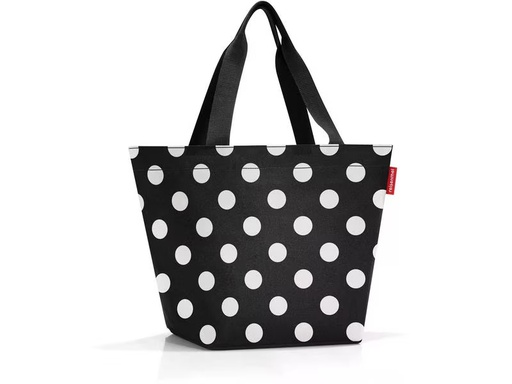 [90328723 1616374] Reisenthel Tasche Classic Shopper M Dots White