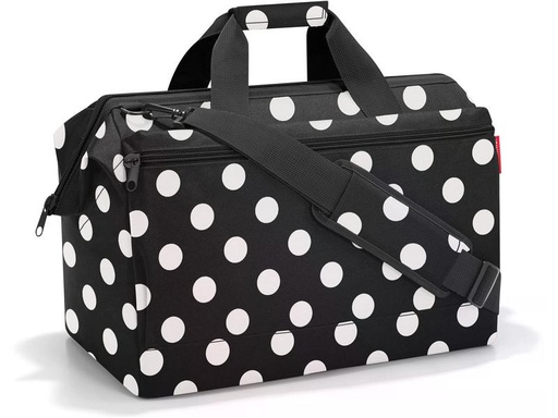 [90328760 1616387] Reisenthel Umhängetasche Allrounder L Dots White