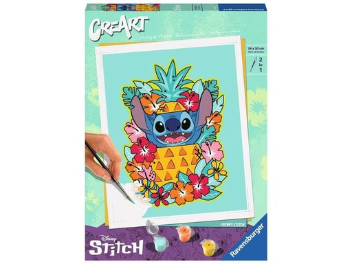 [90328770 1653407] Ravensburger Malen nach Zahlen CreArt: Disney – Stitch