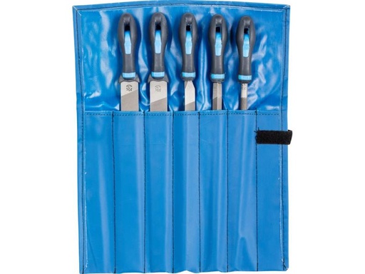 [90328837 1639612] Pferd Werkstattfeilen-Set WR 5-tlg. 300 mm Hieb 1