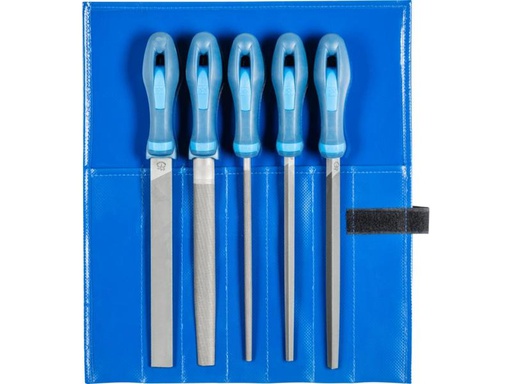 [90328857 1639617] Pferd Werkstattfeilen-Set WR 5-tlg. 200 mm Hieb 2