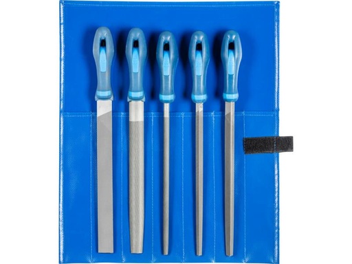 [90328859 1639616] Pferd Werkstattfeilen-Set WR 5-tlg. 250 mm Hieb 1