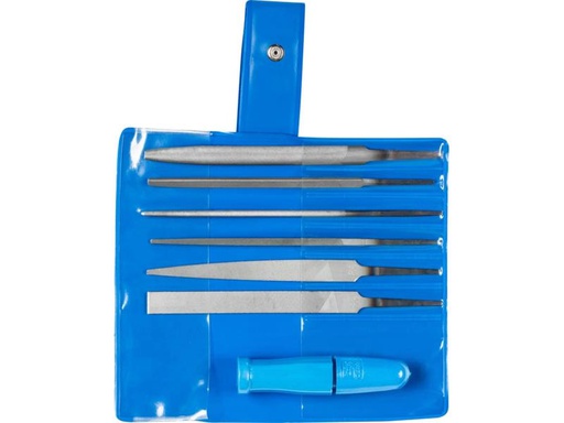 [90329837 1639606] Pferd Schlüsselfeilen-Set 7-tlg. 100 mm Hieb 2, 265 A