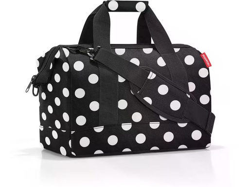 [90329866 1616389] Reisenthel Umhängetasche Allrounder M Dots White