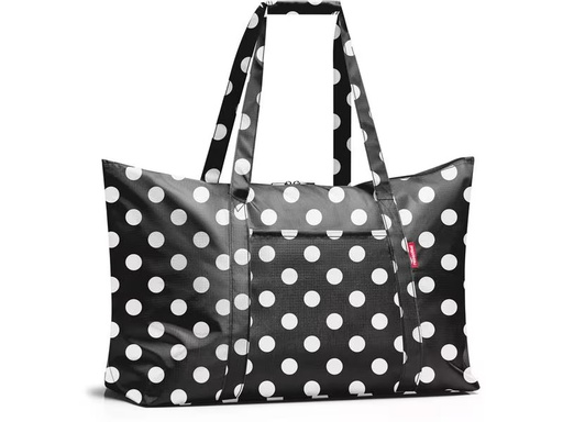 [90329879 1616379] Reisenthel Reisetasche Mini Maxi Travelbag Dots White