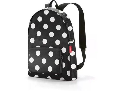 [90329898 1616377] Reisenthel Rucksack Mini Maxi Dots White