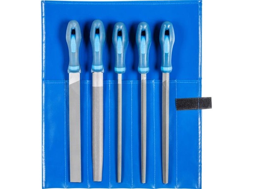 [90330026 1639618] Pferd Werkstattfeilen-Set WR 5-tlg. 250 mm Hieb 2
