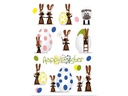 Herma Stickers Sticker Ostern Hasenparty