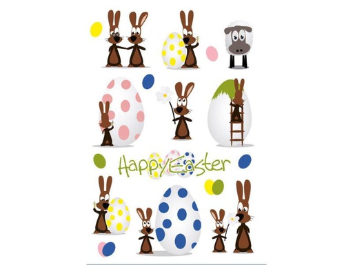 [90330132 1036837] Herma Stickers Sticker Ostern Hasenparty