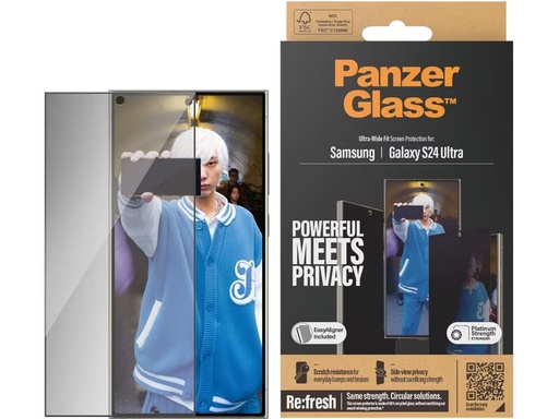 [90330167 1645729] Panzerglass Displayschutz Ultra Wide Fit Privacy Galaxy S24 Ultra
