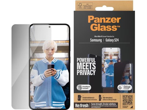 [90330247 1645727] Panzerglass Displayschutz Ultra Wide Fit Privacy Galaxy S24
