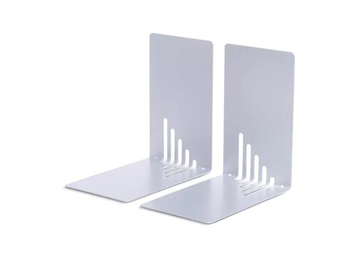 [90053200 486486] Maul Buchstützen-Set S Silber, Metall