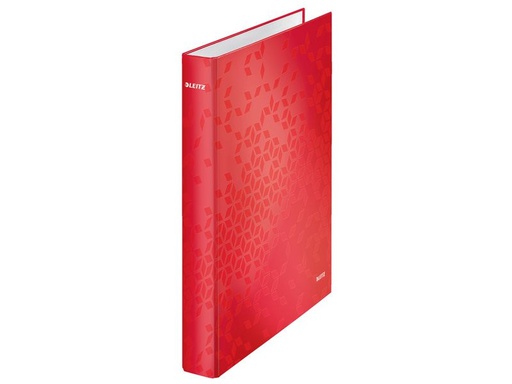 [90330863 1664692] Leitz Ringbuch WOW A4, 2.5 cm, Rot