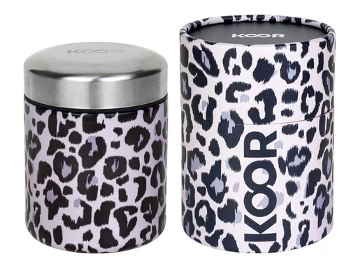 [90330972 1177962] KOOR Thermo-Foodbehälter White Leopard, 0.4 l