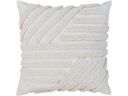 House Nordic Kissen Albany 45 x 45 cm, Weiss