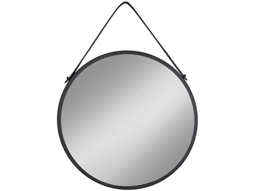 [90331021 1652132] House Nordic Spiegel Trapani Ø 38 cm, Schwarz