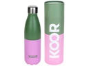 KOOR Trinkflasche Oliva / Flamingo 500 ml
