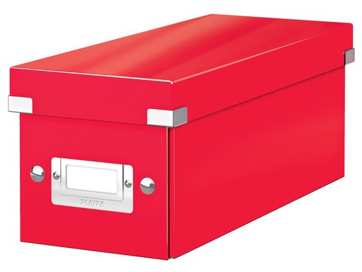 [90331087 1664716] Leitz Archivschachtel WOW CD, metallic Rot