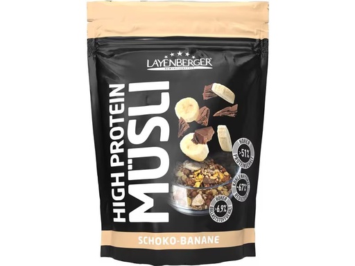 [90331105 1655349] Layenberger Müesli 3K Protein Schoko-Banane 390 g