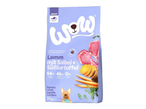 [90331150 1661026] WOW Trockenfutter Minis Adult Lamm, 1 kg