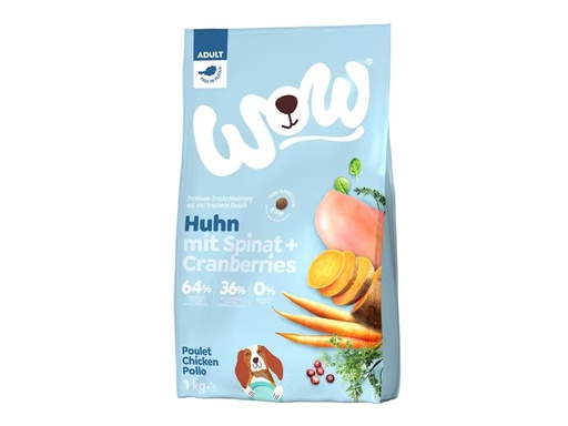 [90331159 1661025] WOW Trockenfutter Minis Adult Huhn, 1 kg