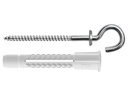 Tox-Dübel Hakendübel Pirat Lenny-S 6 x 41 mm 4 Stück