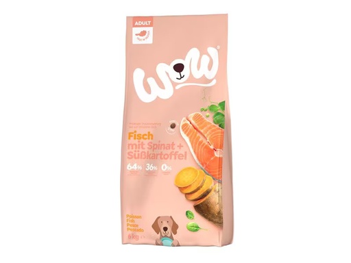 [90331258 1661032] WOW Trockenfutter Minis Adult Fisch, 6 kg