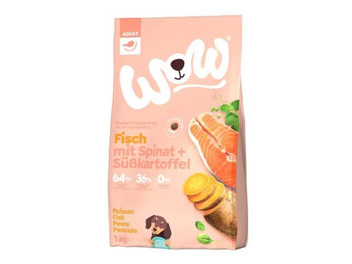 [90331281 1661027] WOW Trockenfutter Minis Adult Fisch, 1 kg