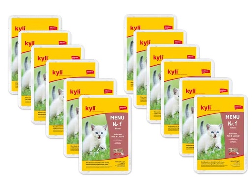 [90331356 560758] kyli Nassfutter Kitten Menu Nr. 1