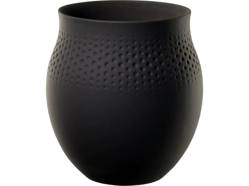 [90053275 929462] Villeroy &amp; Boch Vase Collier Perle No. 1, Schwarz