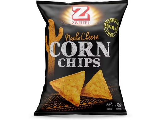 [90331417 1666019] Zweifel Corn Chips Nacho Cheese 125 g