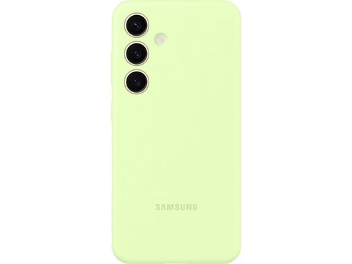 [90331486 1647881] Samsung Back Cover Silicone Galaxy S24 Grün