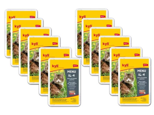 [90331507 560761] kyli Nassfutter Adult Anti-Haarball, Menu Nr. 4