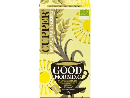 [90331681 931255] Cupper Teebeutel Bio Good Morning Kräutertee 20 x 1.75 g