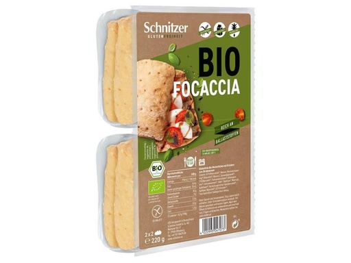 [90331725 1375690] Schnitzer Bio Focaccia 220 g