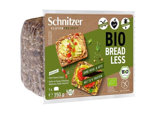 [90331754 1217521] Schnitzer Bio Saatenbrot ohne Mehl und Hefe 350 g