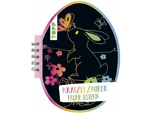 [90331756 1159146] Frechverlag Bastelbuch Kratzelzauber Ostern