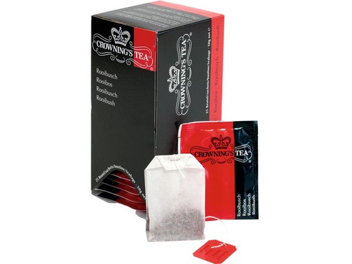 [90331826 1666023] Crowning’s Tea Teebeutel Rooibusch 25 Stück