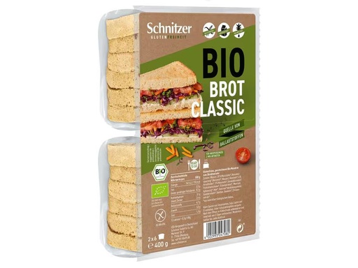 [90331851 1217519] Schnitzer Bio Helles Schnittbrot 400 g