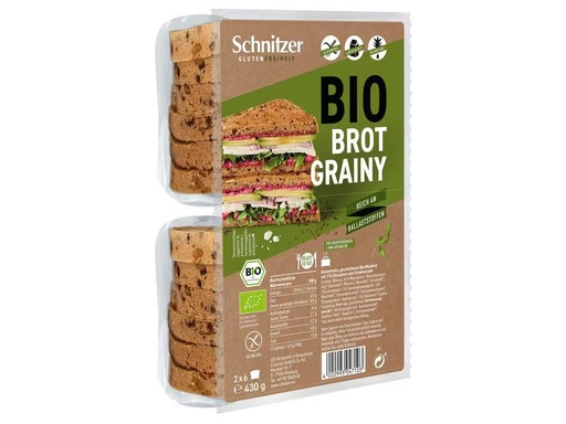 [90331890 1217520] Schnitzer Bio Körniges Schnittbrot 430 g