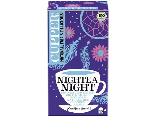 [90331915 1625869] Cupper Teebeutel Nightea Night 20 Stück