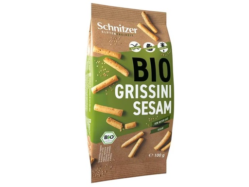 [90331932 923997] Schnitzer Apéro Bio Sesam Grissini 100 g