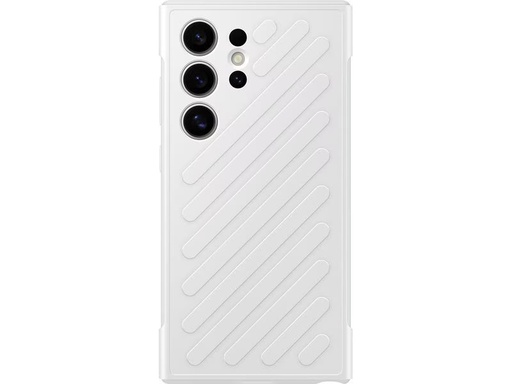 [90332107 1647930] Samsung Back Cover Shield Case Galaxy S24 Ultra Weiss
