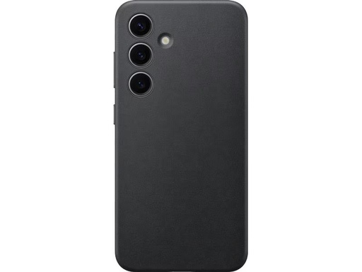 [90332242 1647887] Samsung Back Cover Vegan Leather Galaxy S24 Schwarz